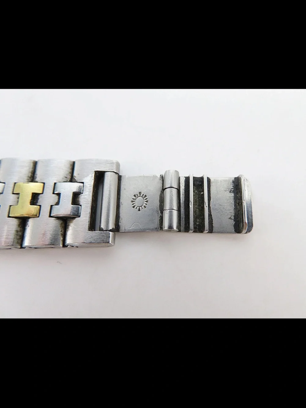Hermes Two-Tone Stainless Steel and Gold Casual Watch